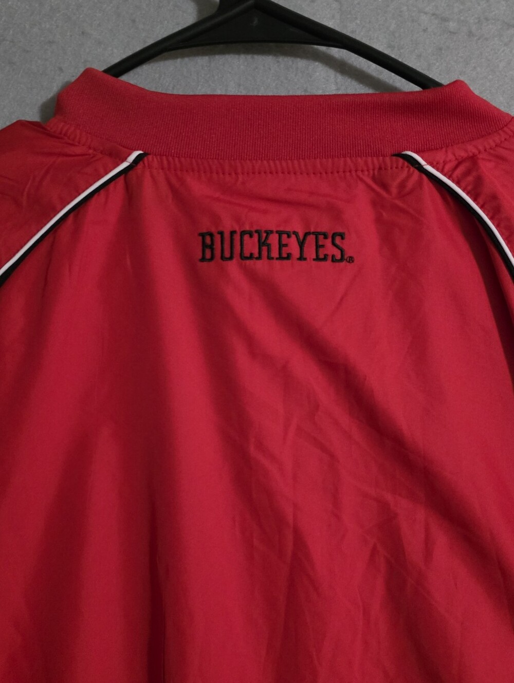 Vtg Team Edition Apparel Mens Ohio State Buckeyes Pullover Windbreaker Size L - Picture 11 of 13